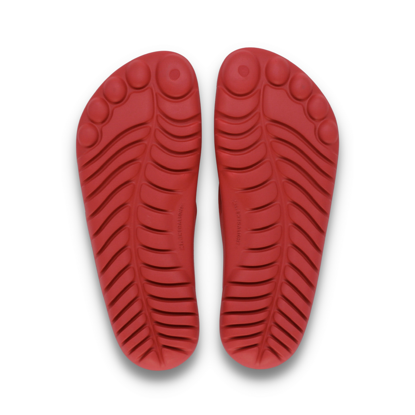 Fire Red Flip-Flops