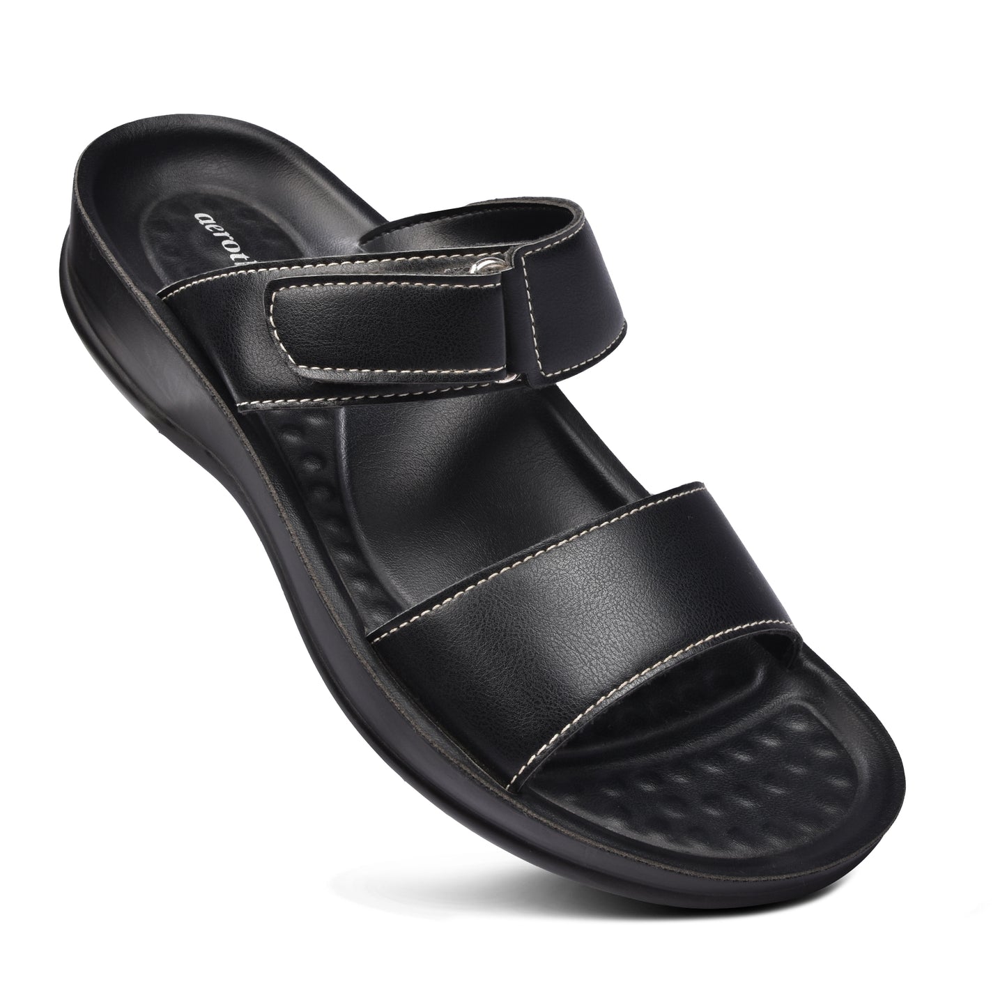 Aerothotic Rustic Women's Velcro Strap Slide Sandals